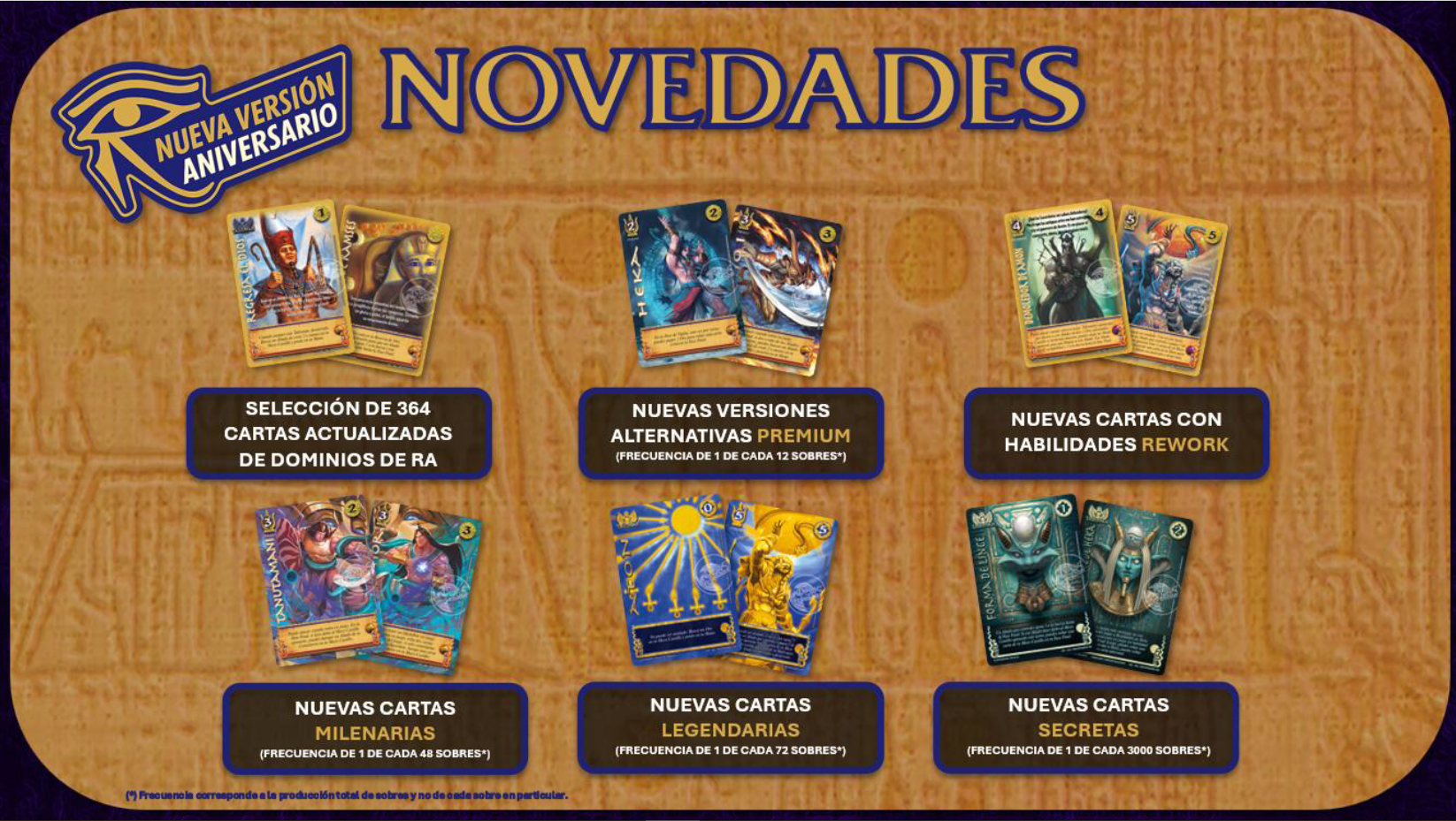 [PREVENTA] - 3 Display PB Dominios de Ra Aniversario + Toro de Apis