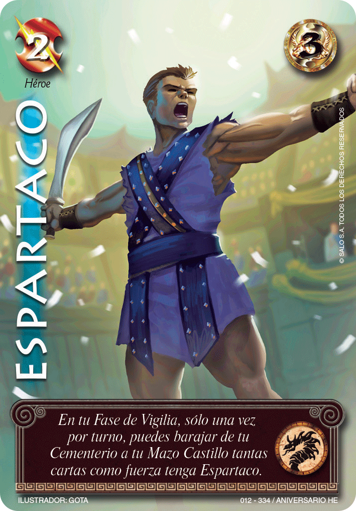 Espartaco Full art