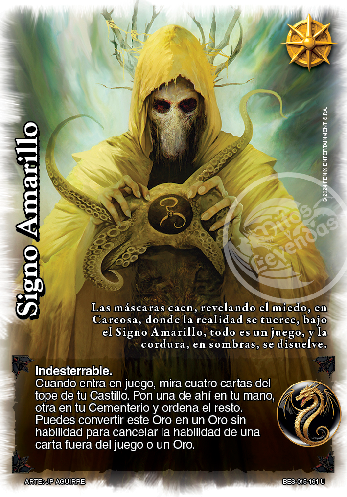 Signo Amarillo ultra real