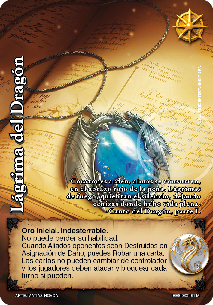 Lágrima del Dragón mega real