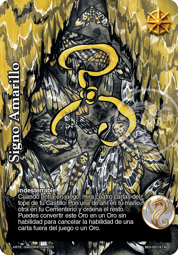 Signo Amarillo arte alternativo mega real