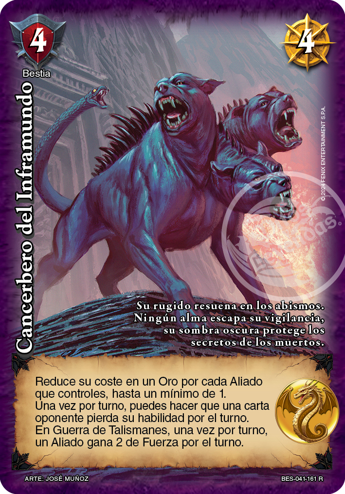 Cancerbero del Inframundo real