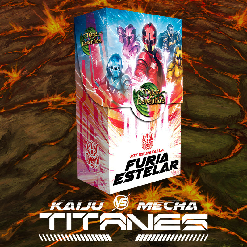 [PREVENTA] Kit Batalla Kaiju vs Mecha: Titanes - Furia Estelar