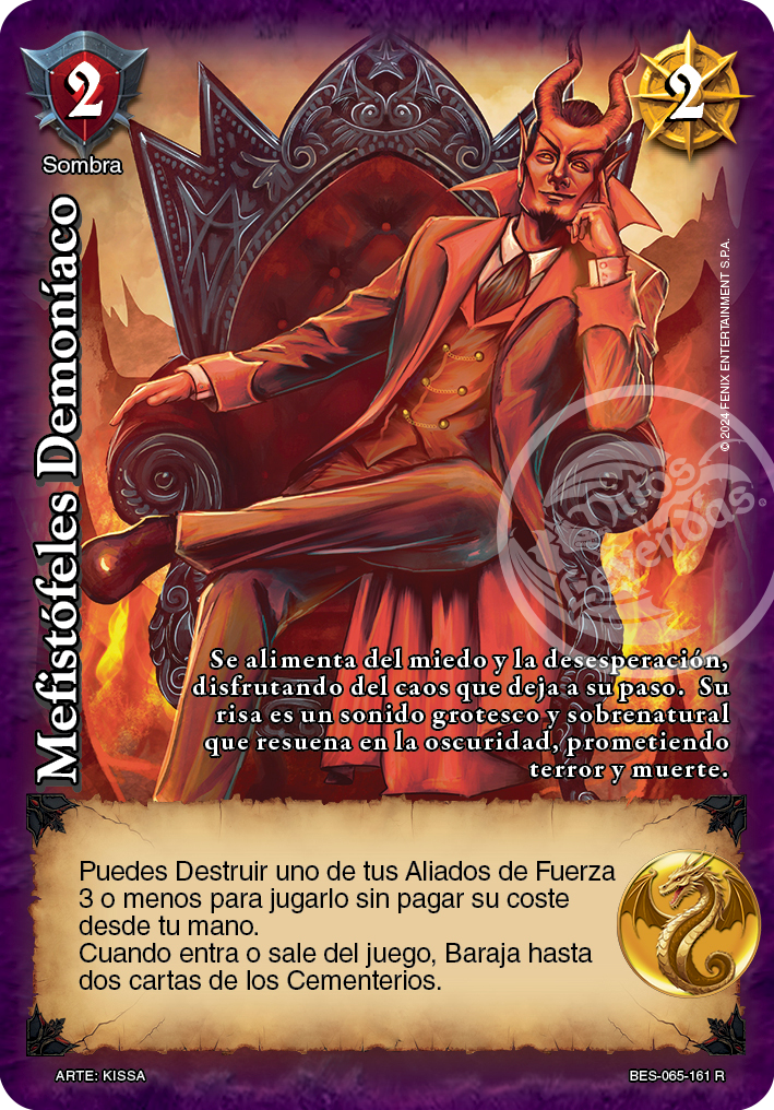 Mefistófeles Demoníaco real