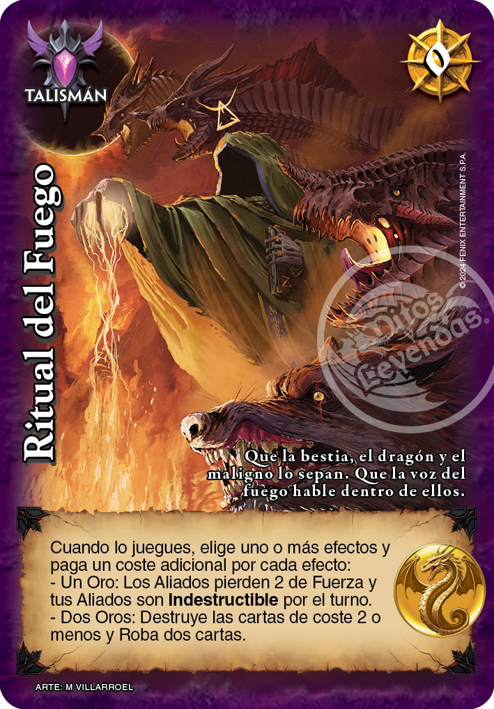 Ritual del Fuego real