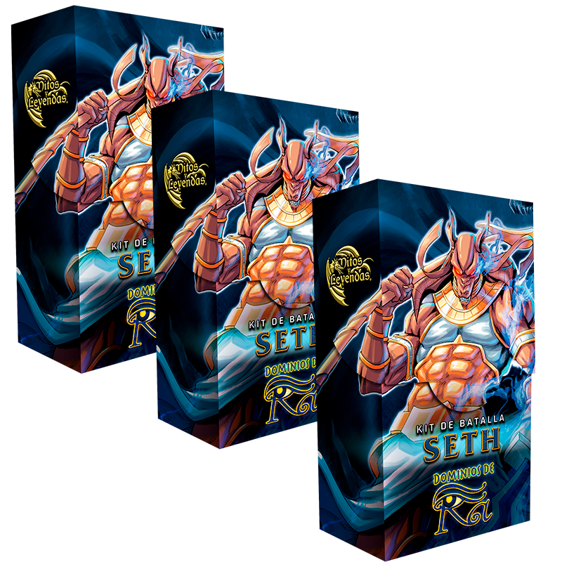 [PREVENTA] - 3 Kit de Batalla PB - Seth