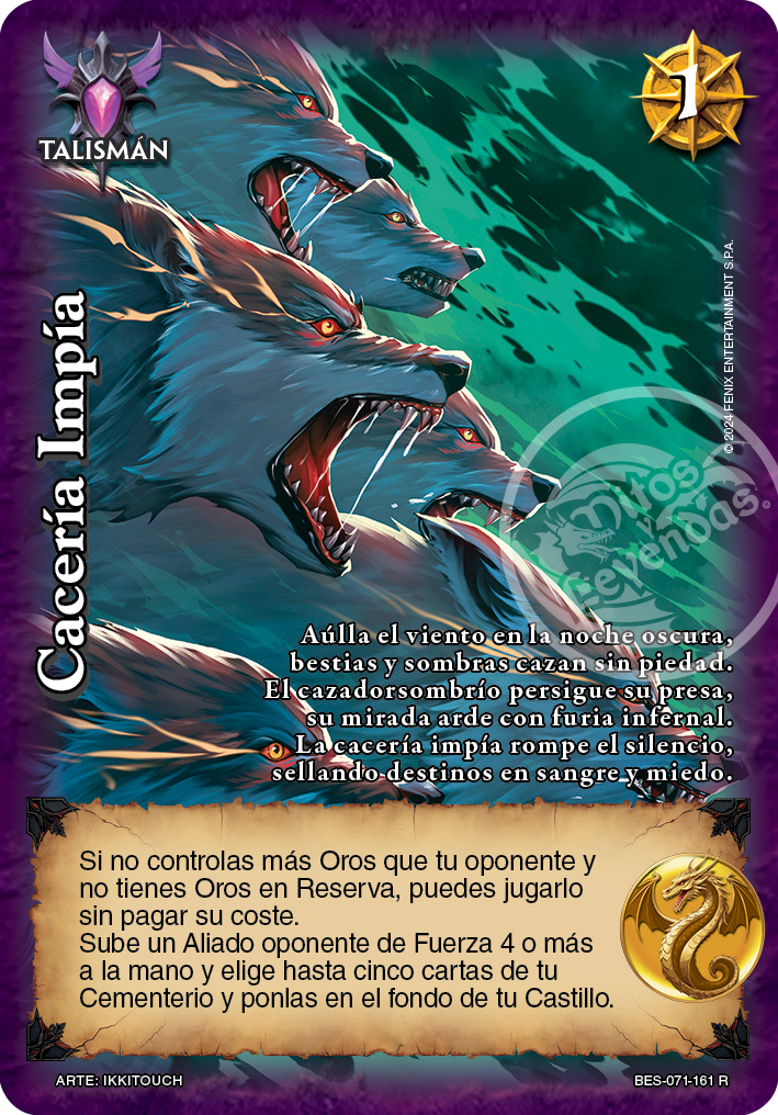 Cacería Impía real