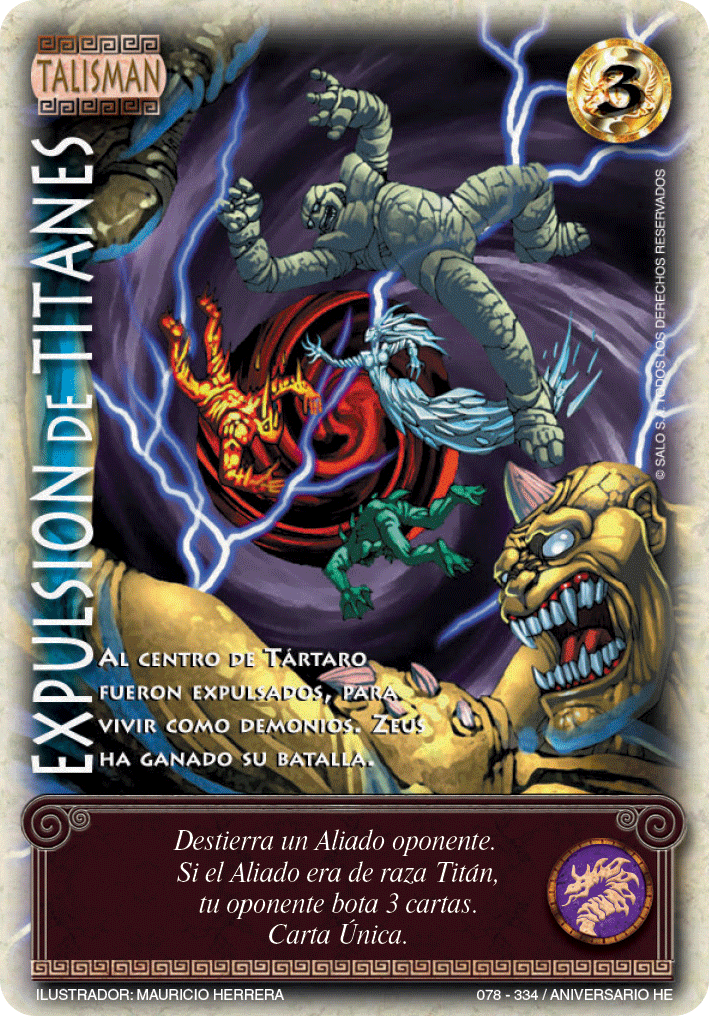 Expulsion de titanes Rework