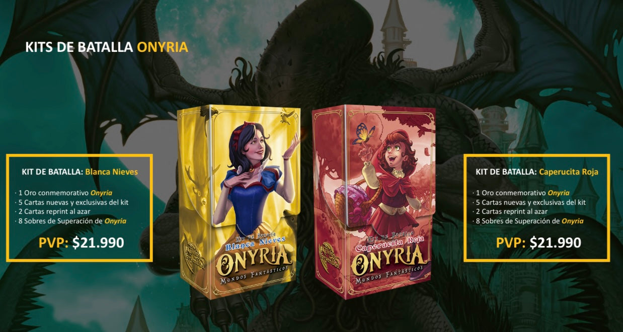 Kit de Batalla Onyria - Caperucita Rojas