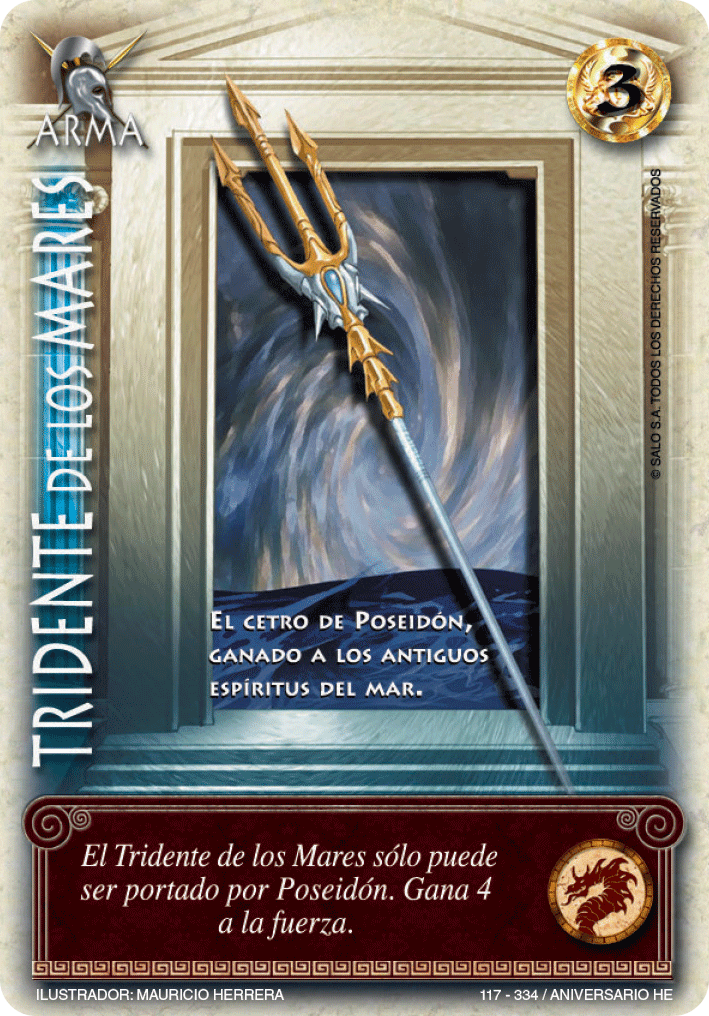 Tridente de los mares
