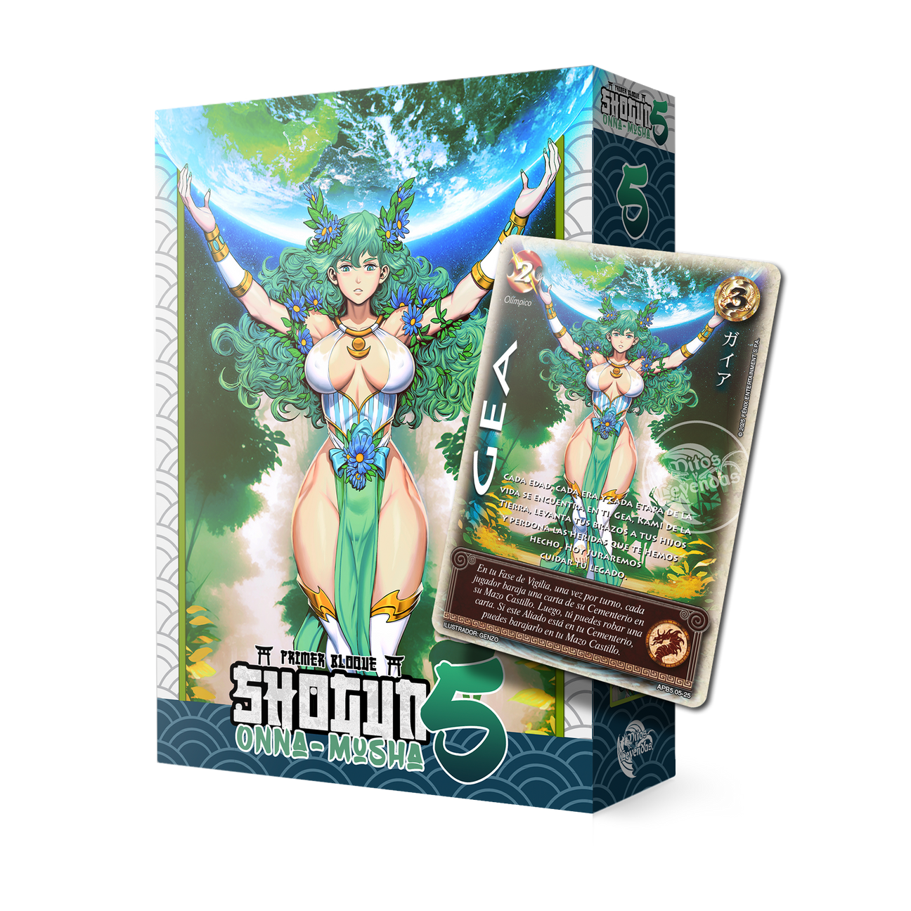 [PREVENTA] 3 Shogun 5 Onna Musha Volumen 2 - Primer Bloque + 3 BUY A BOX