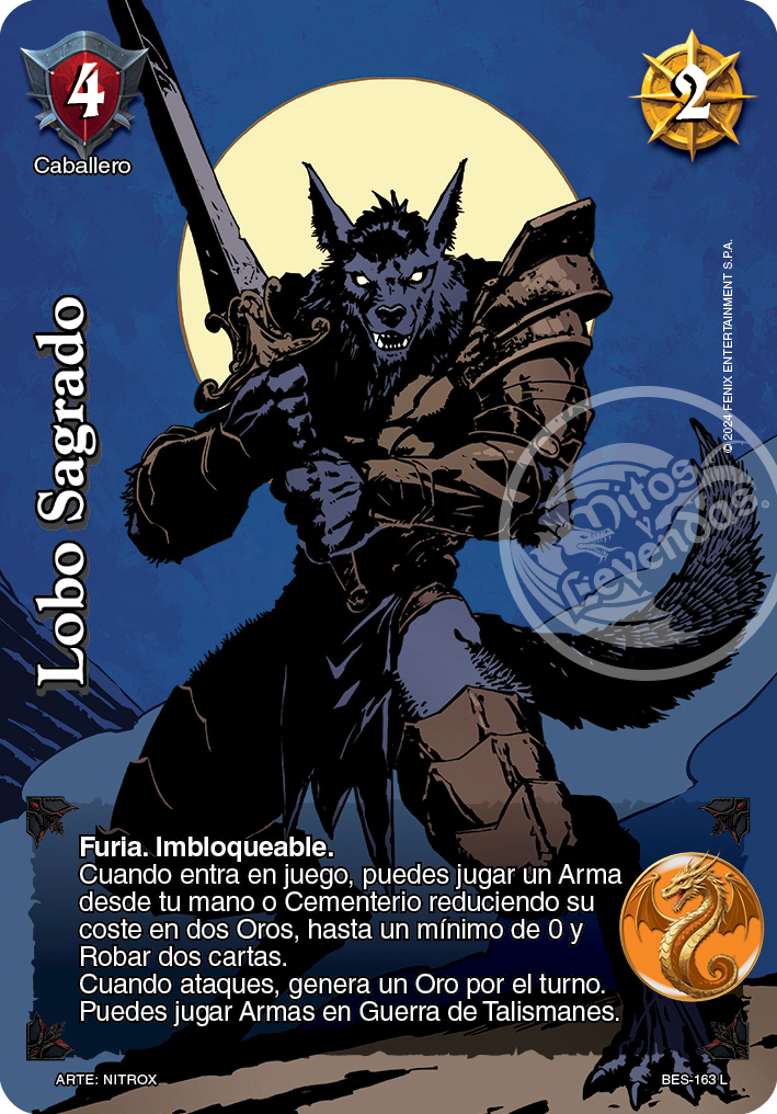 Lobo Sagrado legendaria