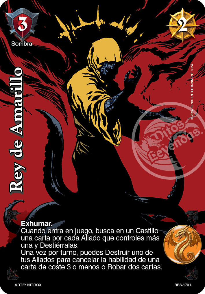 Rey de Amarillo legendaria