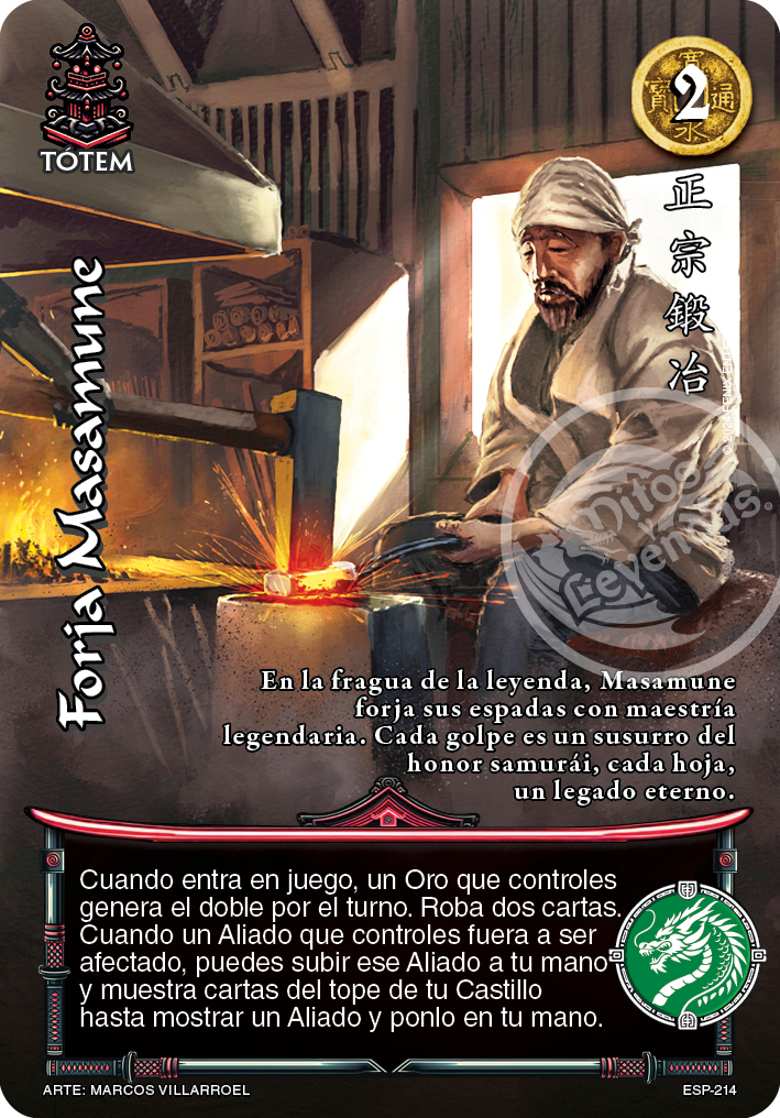 Forja Masamune promo
