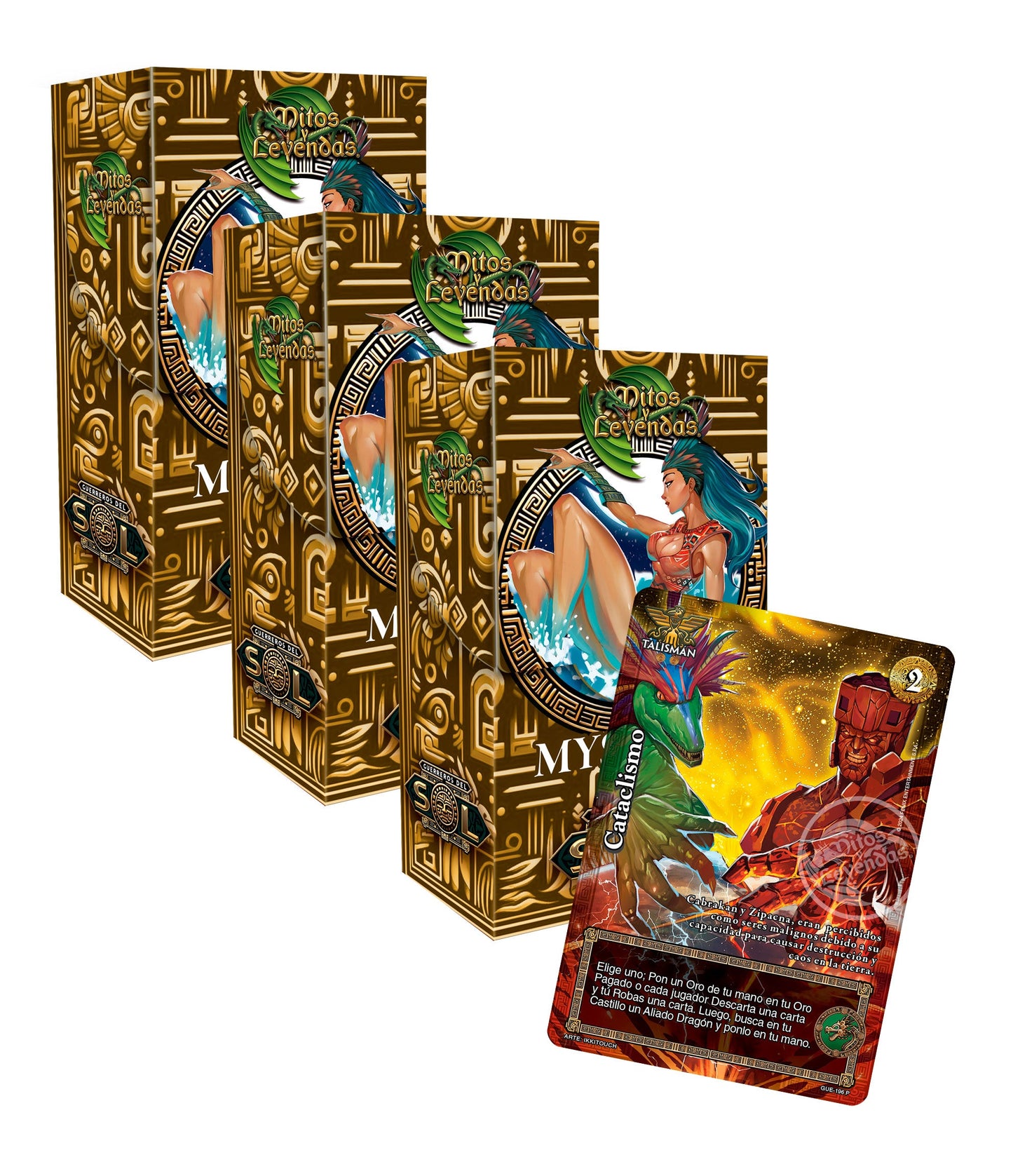 3 Mystery Box Guerreros del Sol + Cataclismo