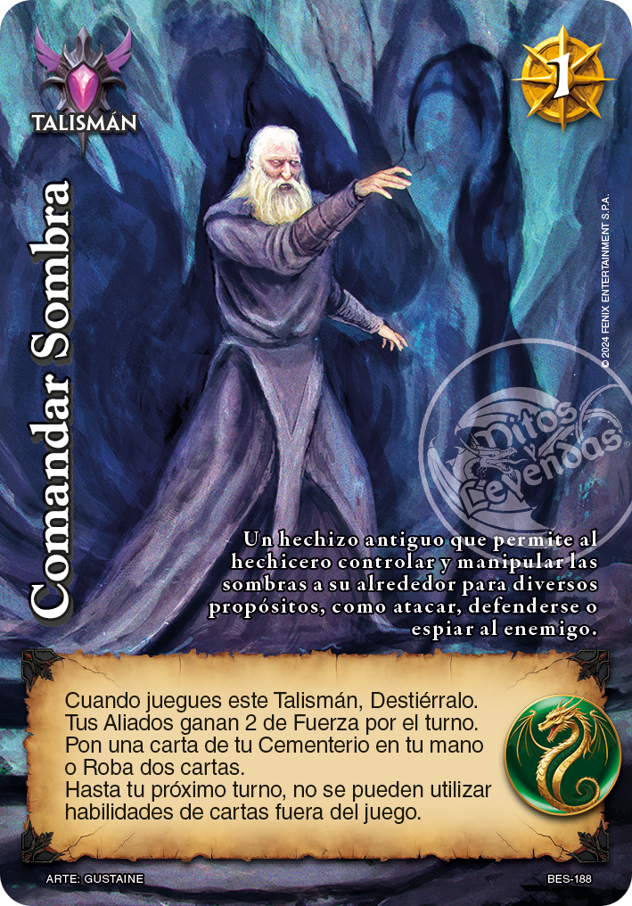 Comandar Sombra promo
