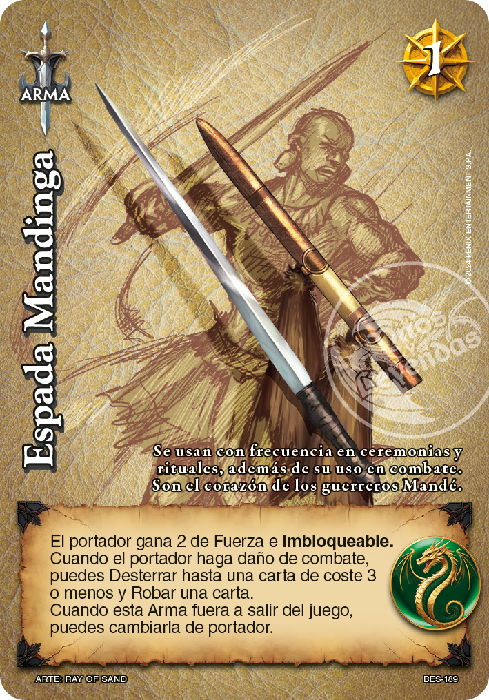 Espada Mandinga promo