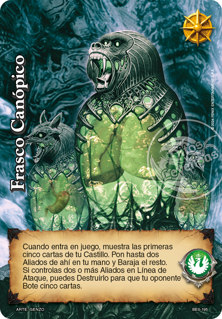 Frasco Canópico promo