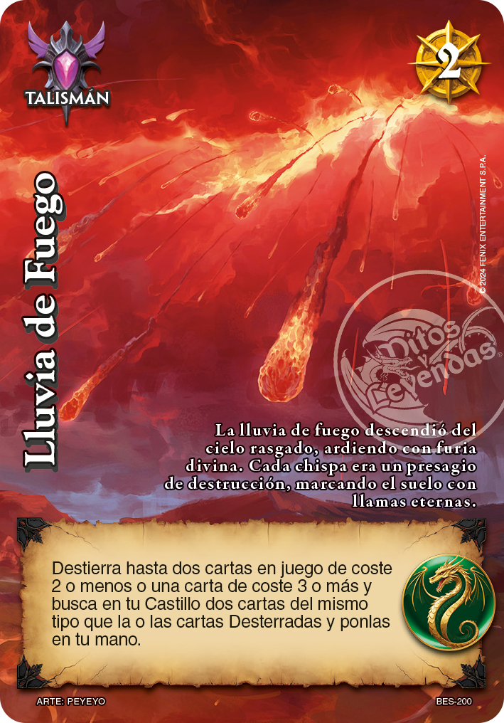 Lluvia de Fuego promo