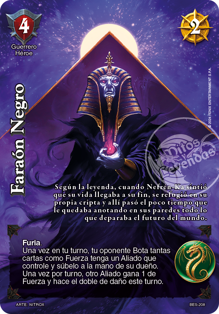 Faraón Negro promo