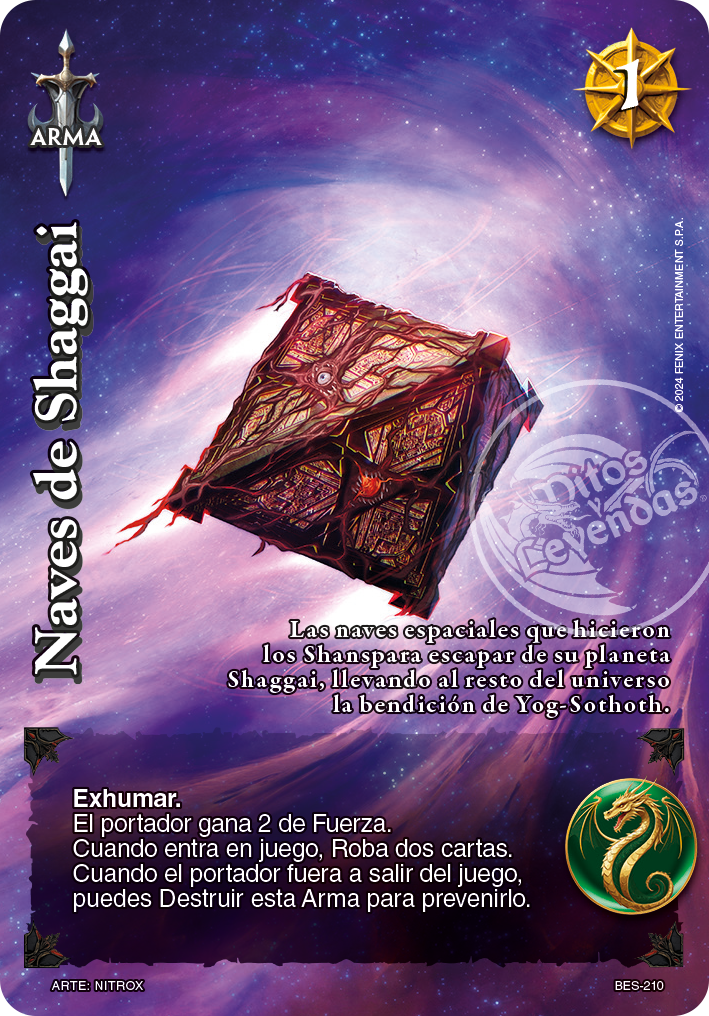 Naves de Shaggai promo