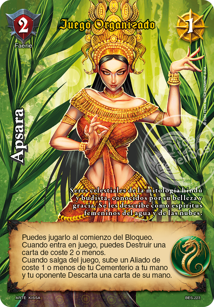 Apsara Juego Organizado promo
