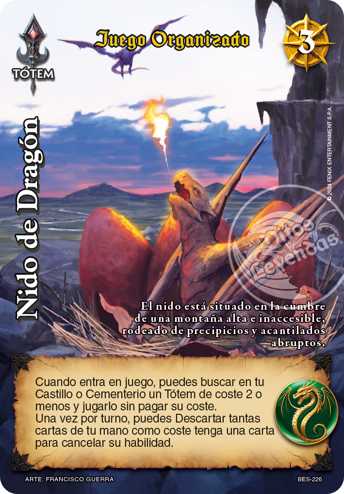 Nido del Dragón Juego Organizado promo