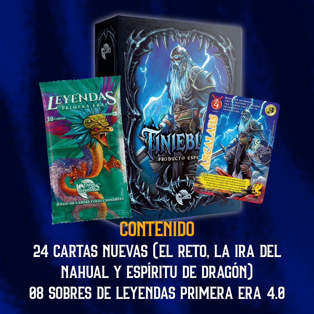 [PREVENTA] Producto Especial Halloween - Tinieblas + 1 BUY A BOX