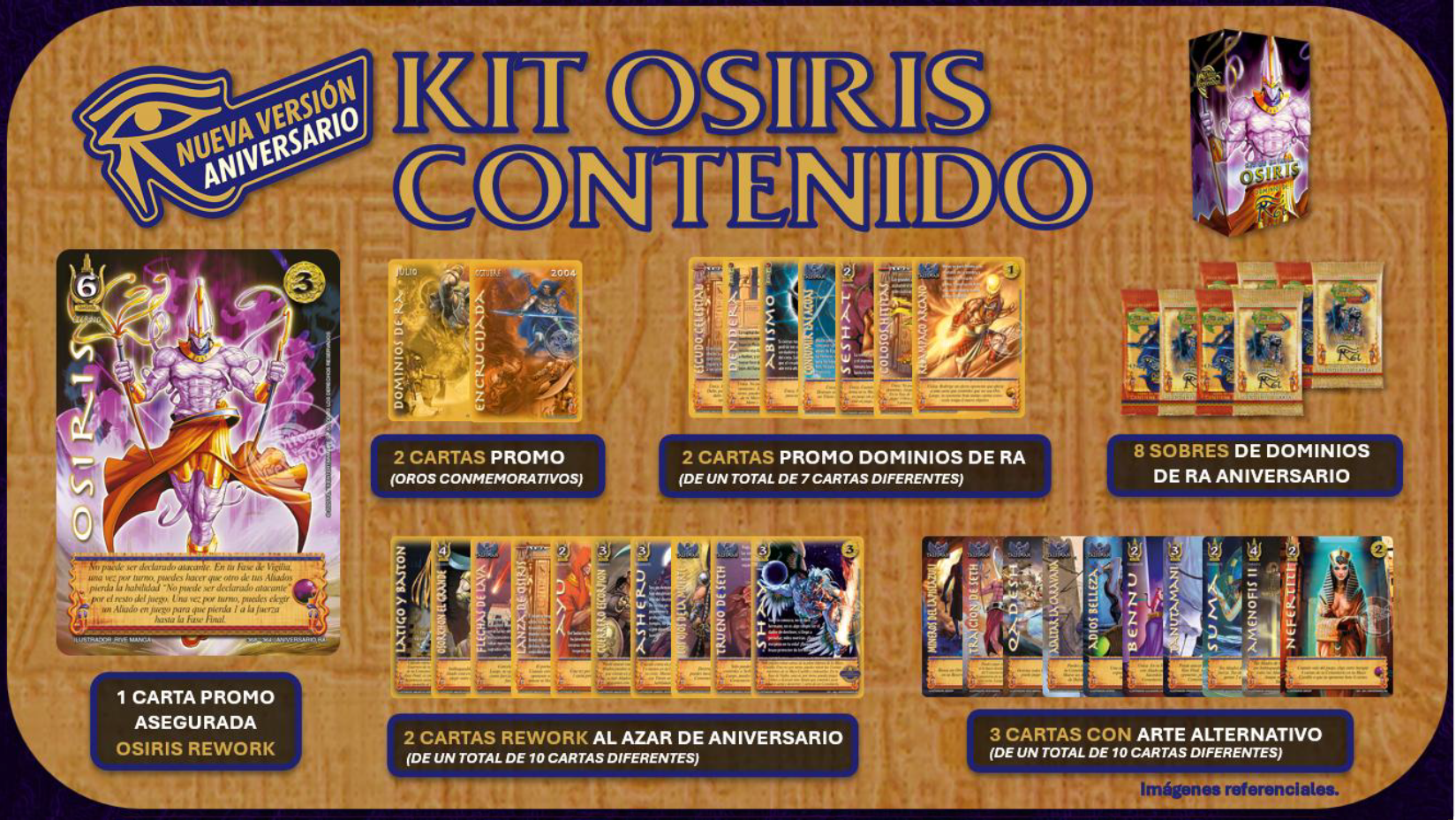[PREVENTA]- 3 Kit de Batalla PB - Osiris