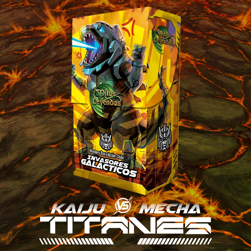 [PREVENTA] Mystery Box Kaiju vs Mecha: Titanes - Invasores Galácticos