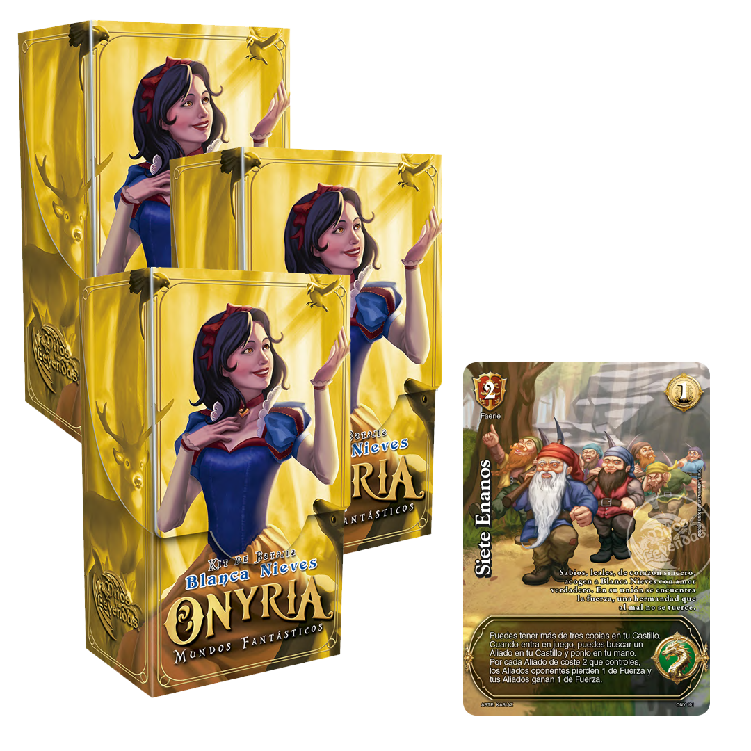 3 Kit de Batalla Onyria - Blanca Nieves