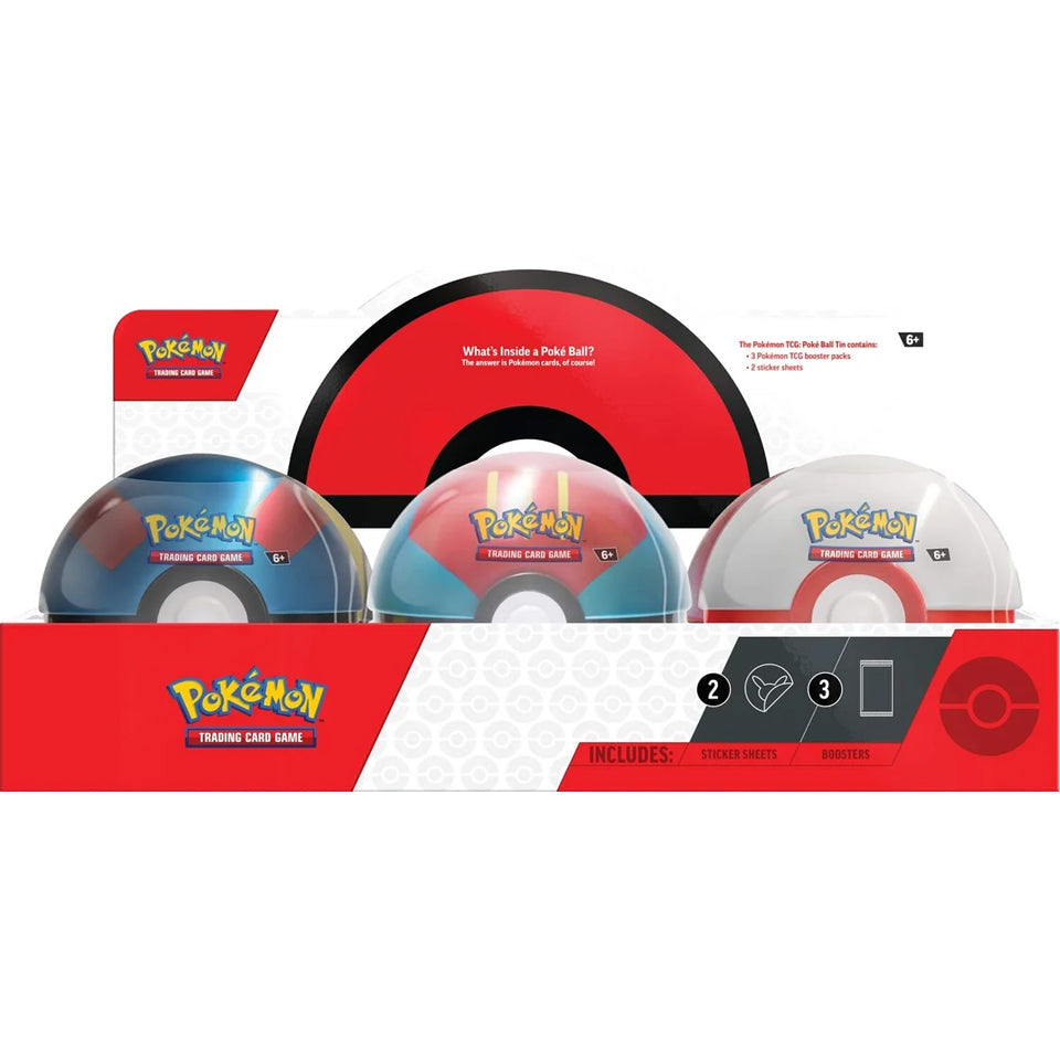 Pokemon TCG Poke Ball Tin (Q4 2024) Inglés