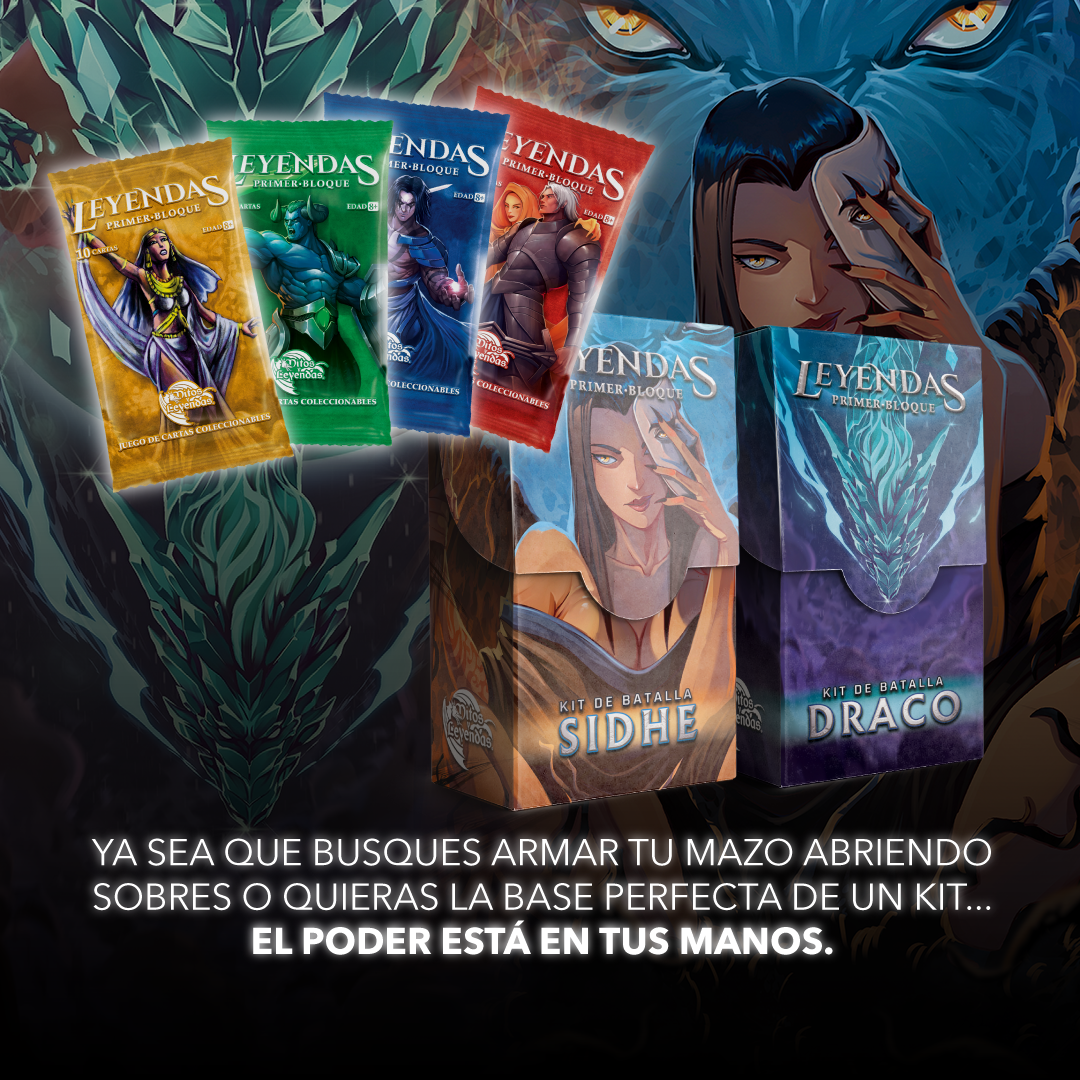 [PREVENTA] 3 Kit Batalla - Draco - Leyendas Primer Bloque 4.0
