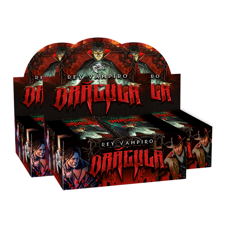 3 Display Drácula: Rey Vampiro + 3 Buy a Box al azar