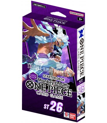 [Pre-venta] One Piece Starter Deck Monkey D. Luffy ST26 (Inglés)