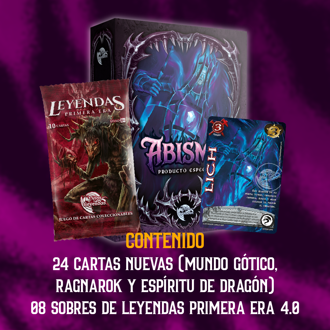 [PREVENTA] 3 Producto Especial Halloween - Abismo + 3 BUY A BOX