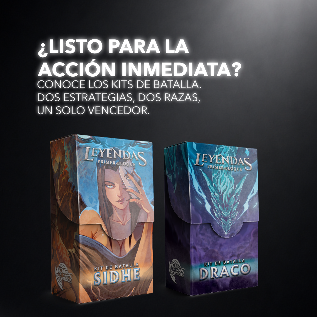 [PREVENTA] 3 Kit Batalla - Draco - Leyendas Primer Bloque 4.0