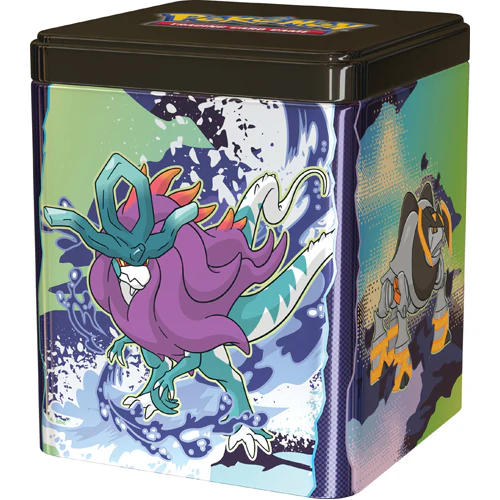 POKEMON TCG STACKING TIN (Q1 2025) - INGLÉS (diseño azar)