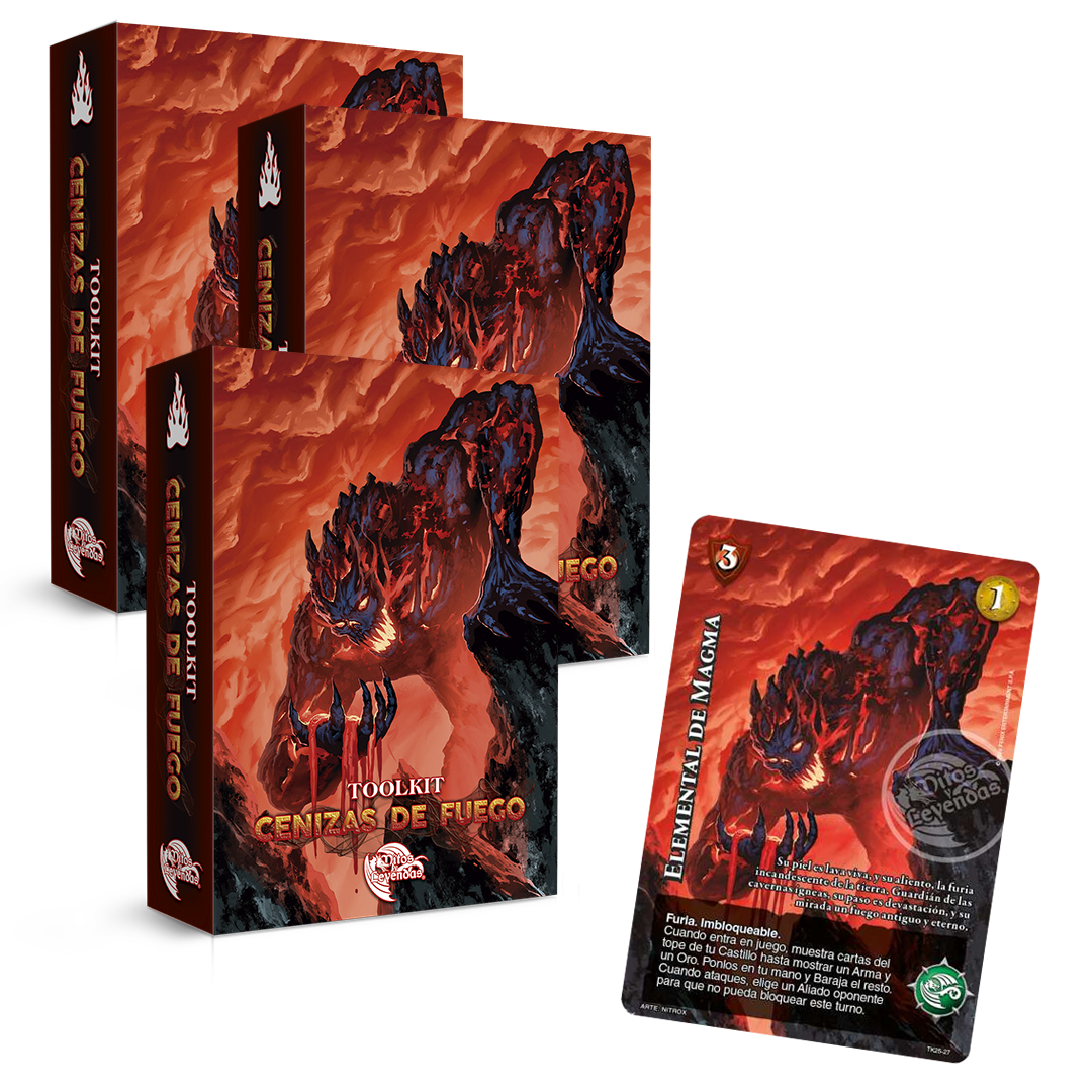 3 Toolkits "CENIZAS DE FUEGO"