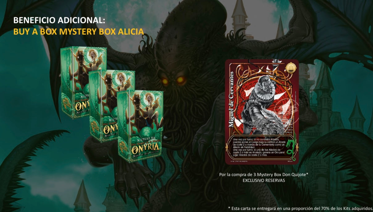 3 Mystery Box Onyria - Don Quijote de la Mancha