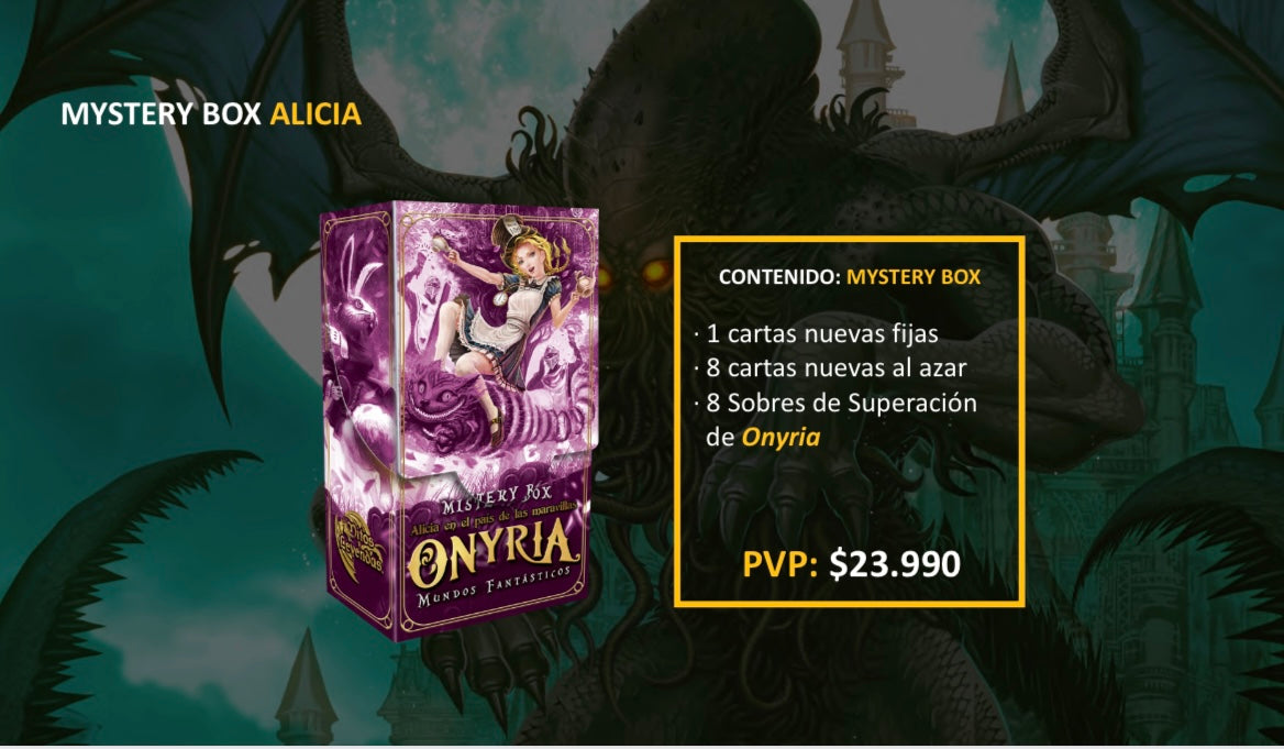 Mystery Box Onyria - Alicia en el País de las Maravillas