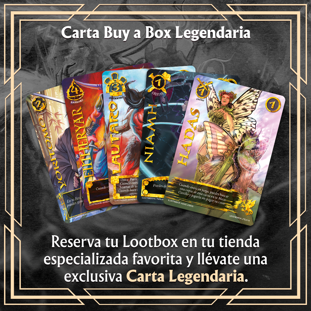 [PREVENTA] 3 Lootbox Primera Era 2025 + Buy a Box al Azar