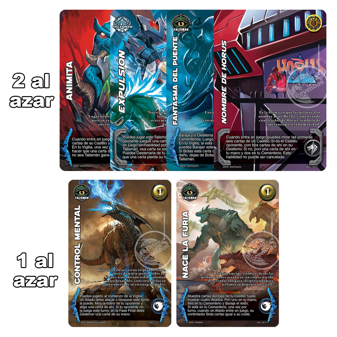 3 X AMENAZA KAIJU