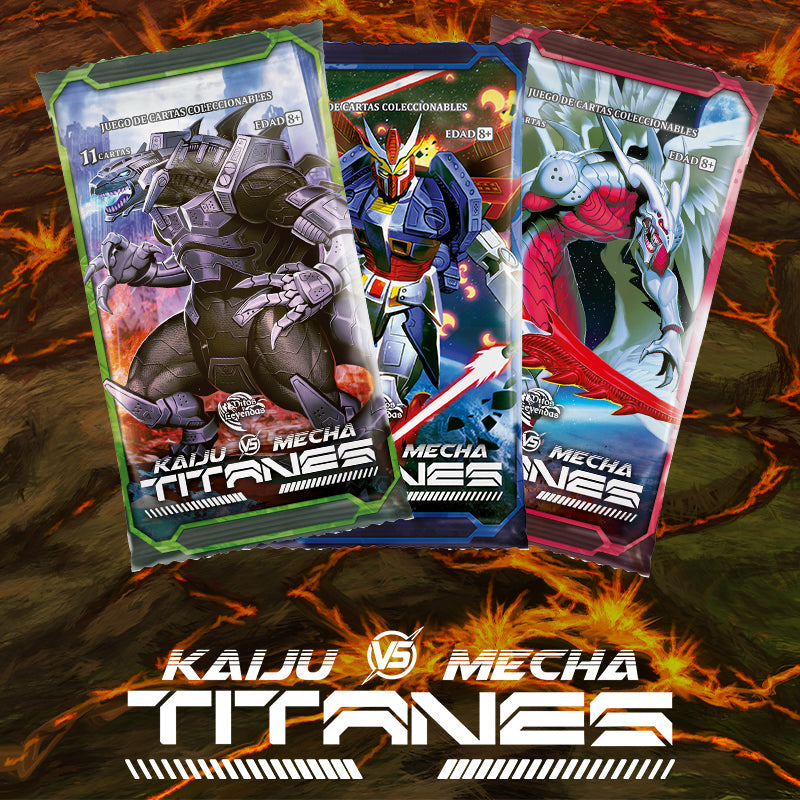[PREVENTA] Kit Batalla Kaiju vs Mecha: Titanes - Furia Estelar