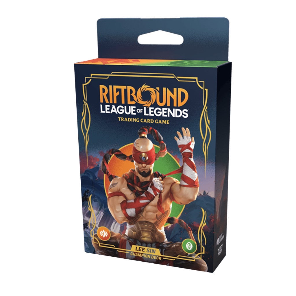 PREVENTA STARTER DECK RIFTBOUND: ORIGINS (LEE SIN)