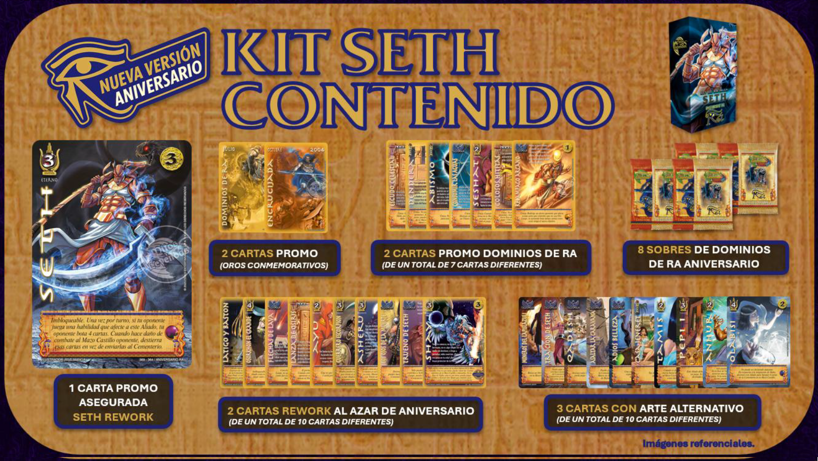 [PREVENTA]- Kit de Batalla PB Seth + Kit de Batalla PB Osiris