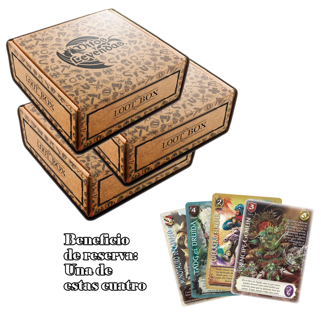 [PREVENTA] 3 Loot box Primer Bloque