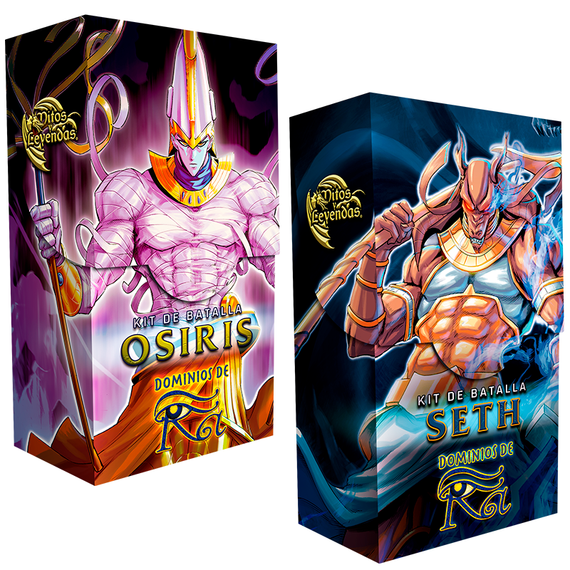 [PREVENTA]- Kit de Batalla PB Seth + Kit de Batalla PB Osiris