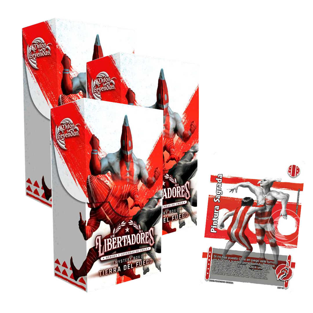 3 Mystery Box - Tierra del Fuego + Pintura Sagrada