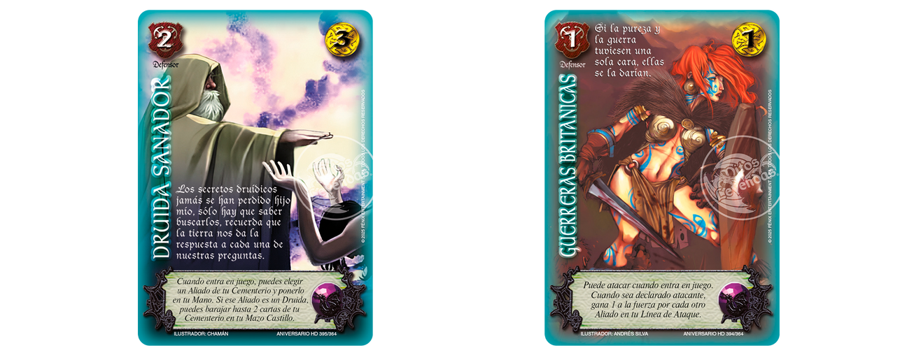 3 Relatos de Hijos de Daana - Luz Esmeralda + 2 cartas secretas al azar